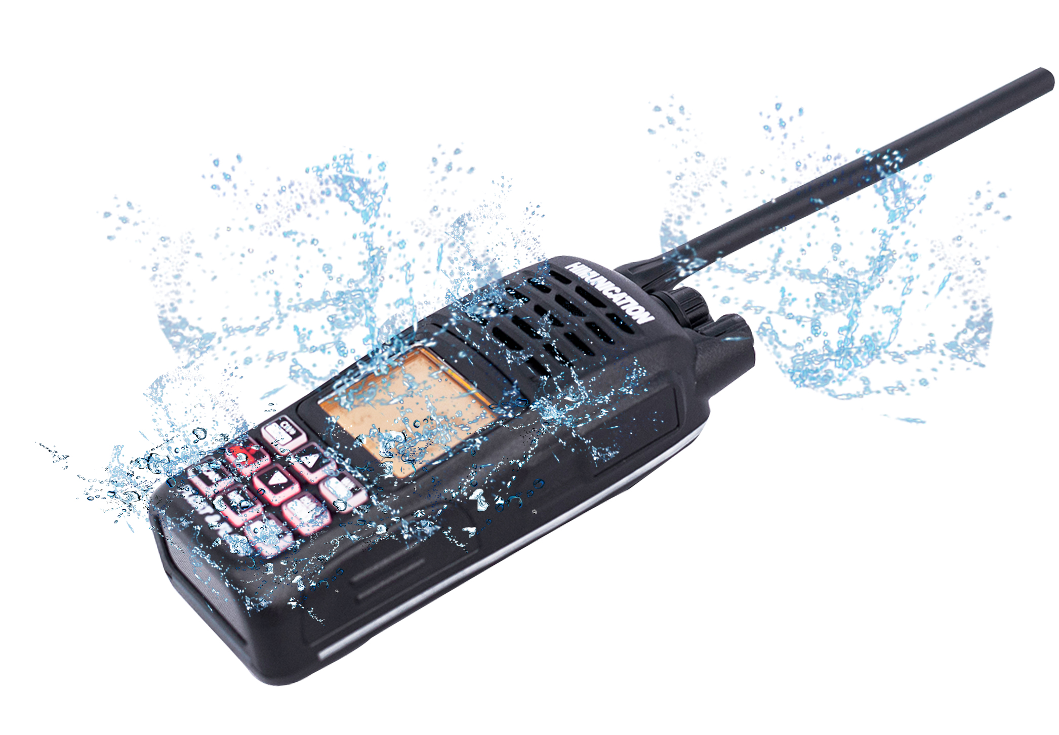 HM160-MAX VHF Radio 6W vandtt ipx8